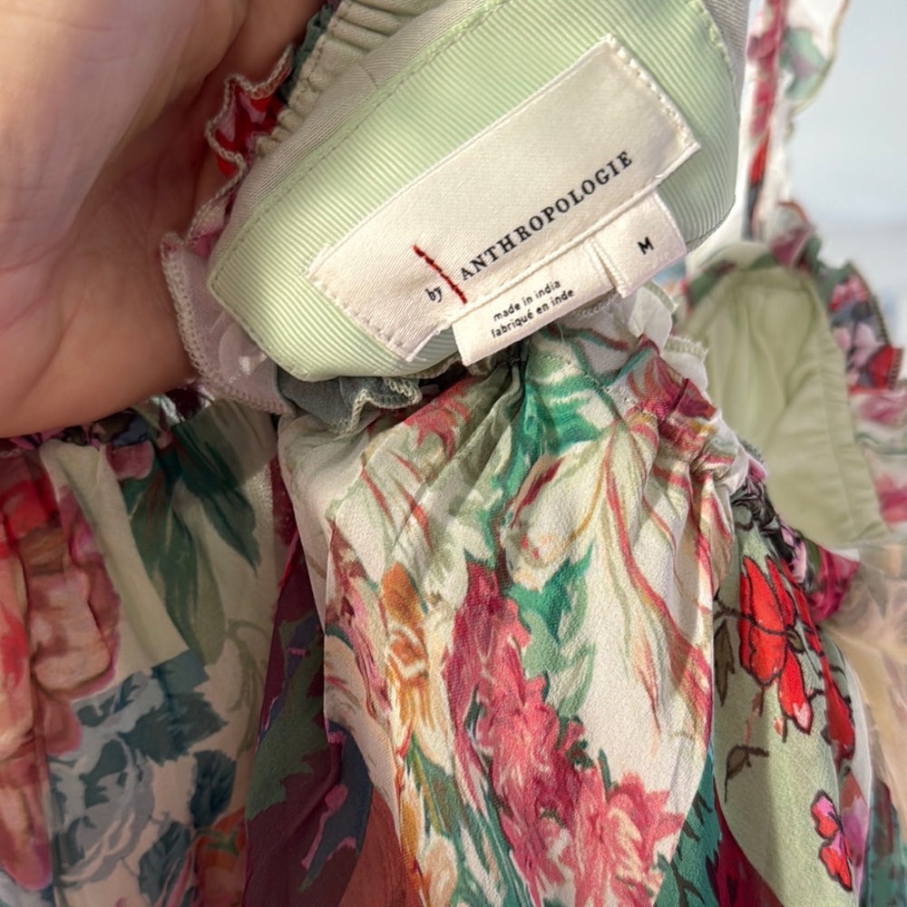 Anthropologie Floral Dress Medium